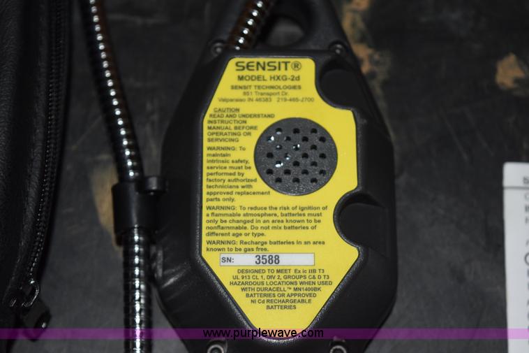 image for item K6079 Sensit CGI HXG-2D gas detector
