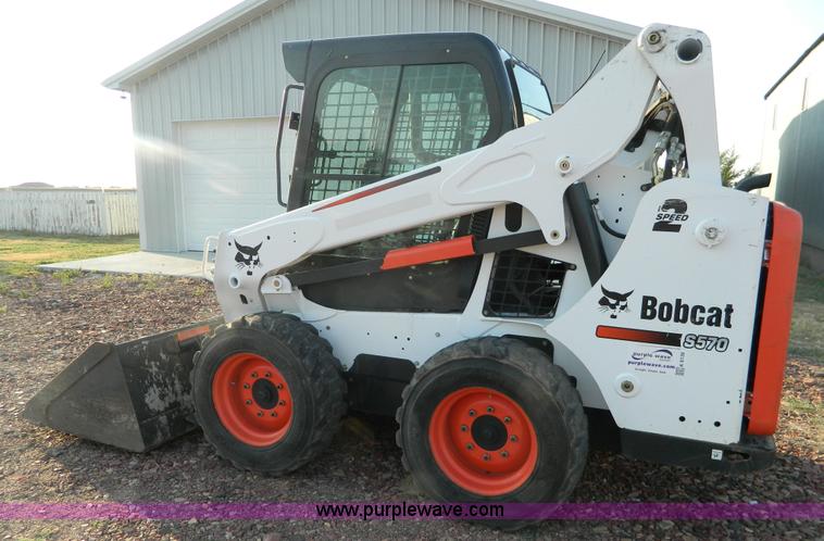 image for item K8136 2013 Bobcat S570 skid steer