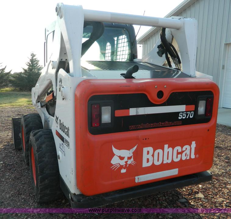 image for item K8136 2013 Bobcat S570 skid steer