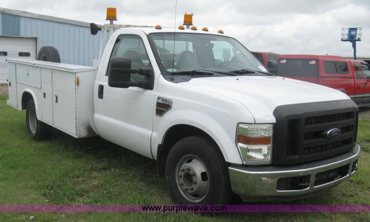 image for item K8692 2008 Ford F350 Super Duty XL utility truck
