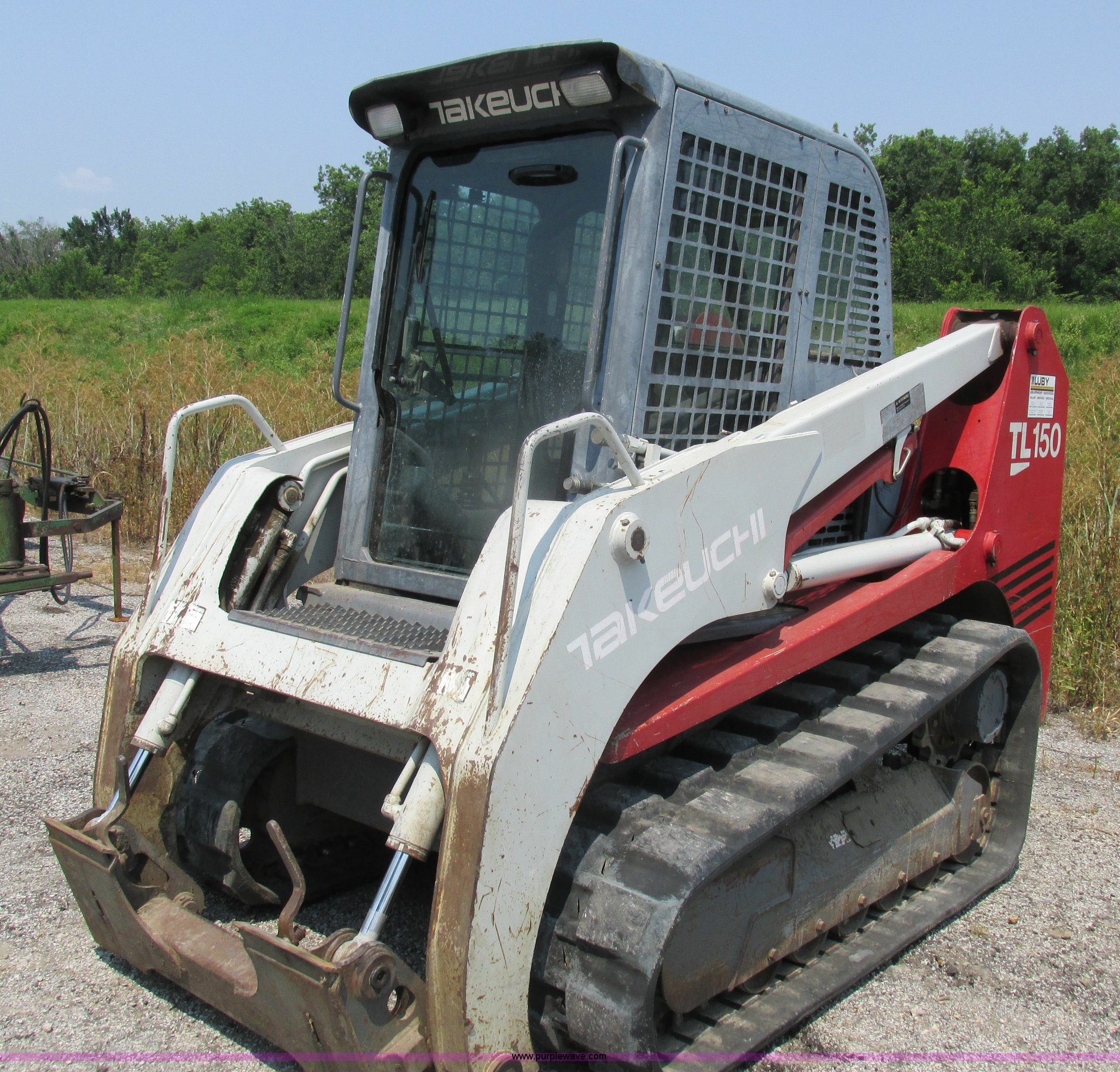 2004 Takeuchi TL150 skid steer in Gallatin, MO Item H3273 sold