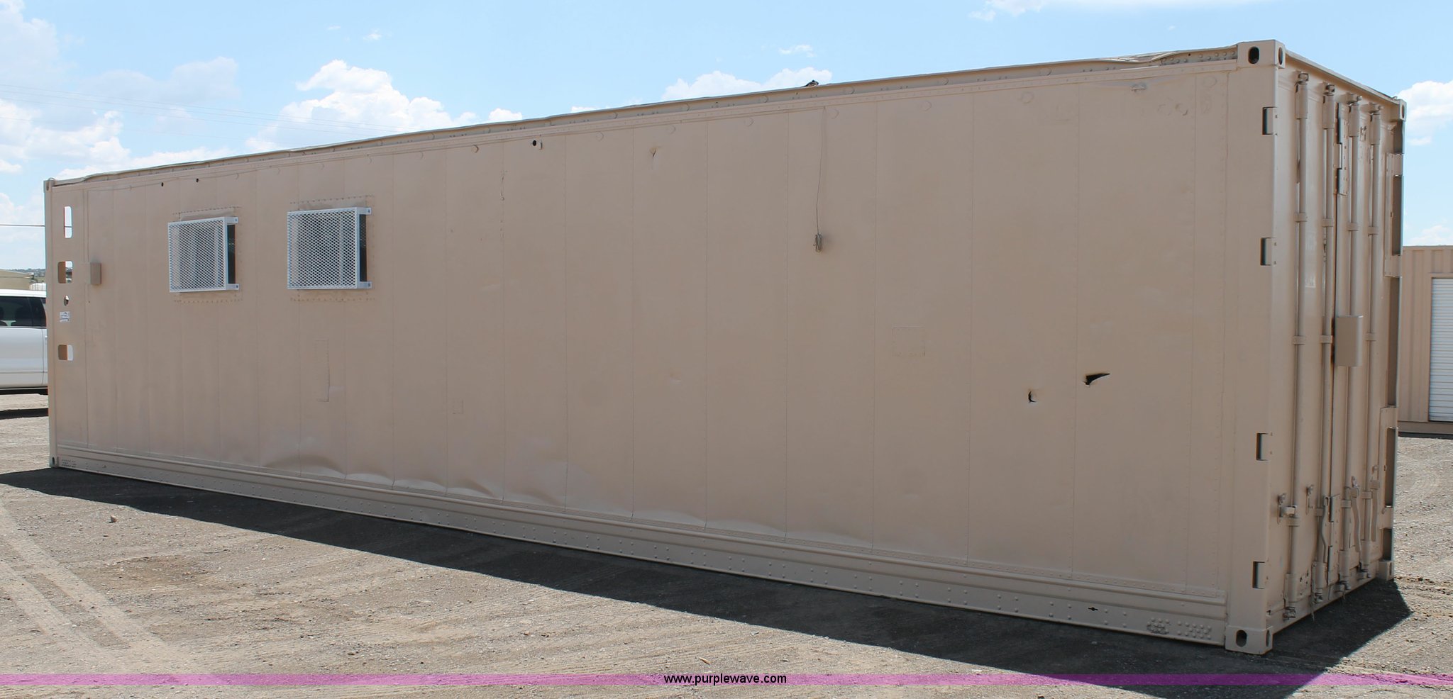 40'L x 8'W x 8.5'H office container in Gallup , NM Item J1500 sold