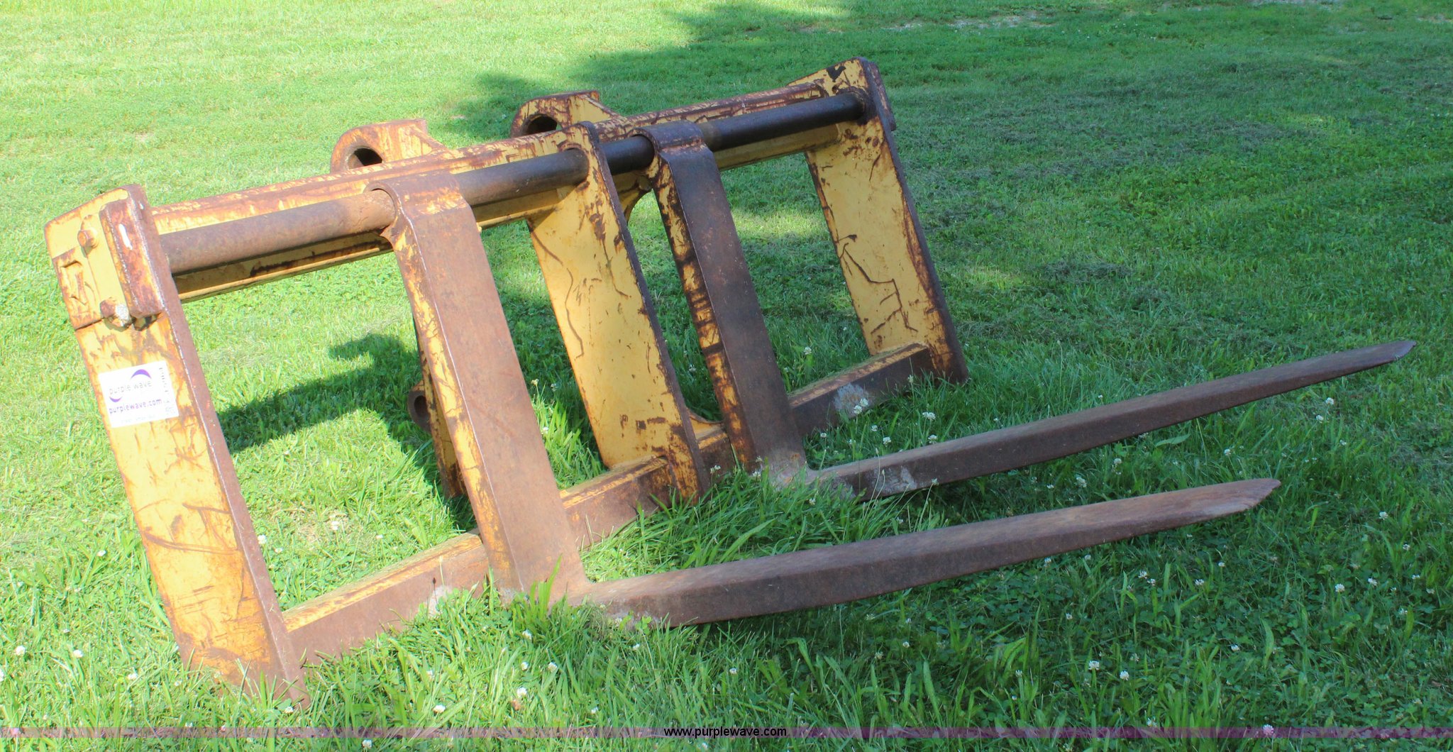 Balderson pallet fork attachment in Agency, MO Item J5964 sold