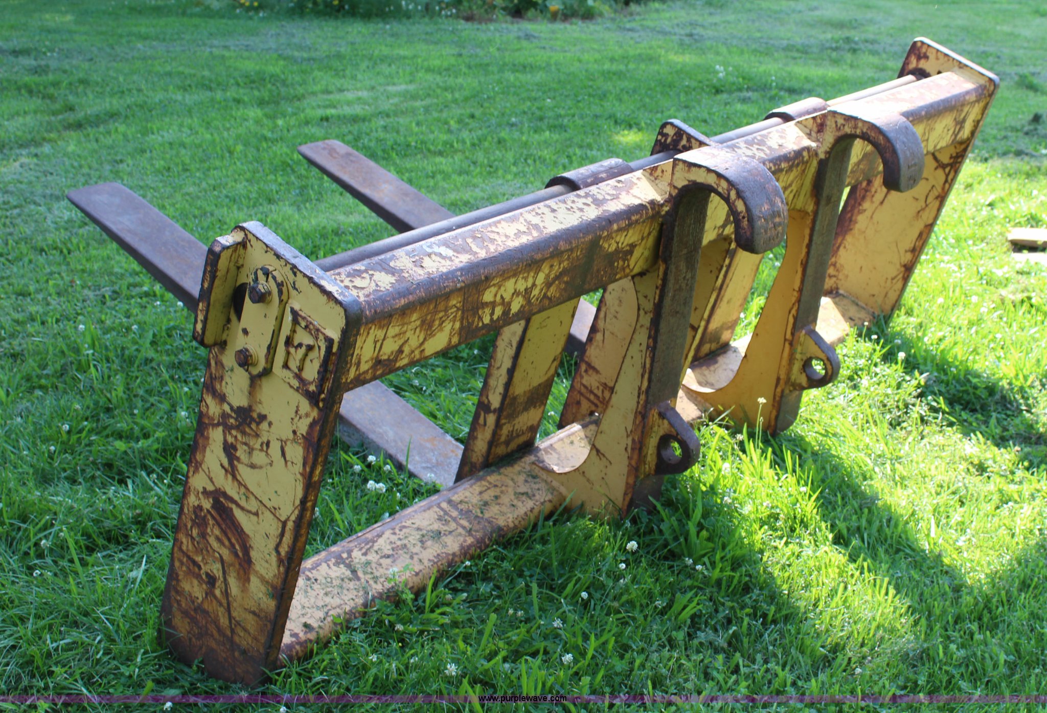 Balderson pallet fork attachment in Agency, MO Item J5964 sold