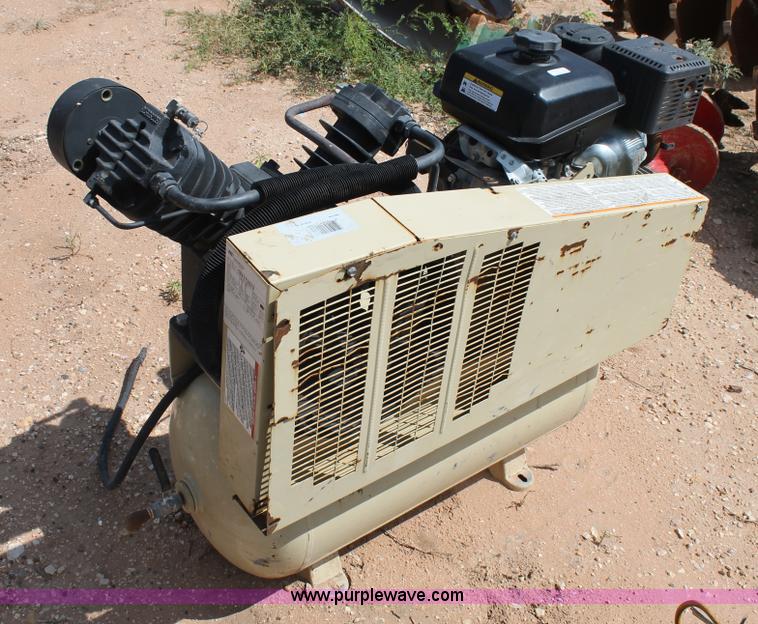 Ingersol Rand air compressor in Midland, TX | Item BJ9461 sold | Purple