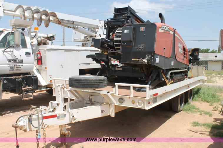 image for item L4263 2012 Ditch Witch JT3020 directional boring machine and equipment trailer