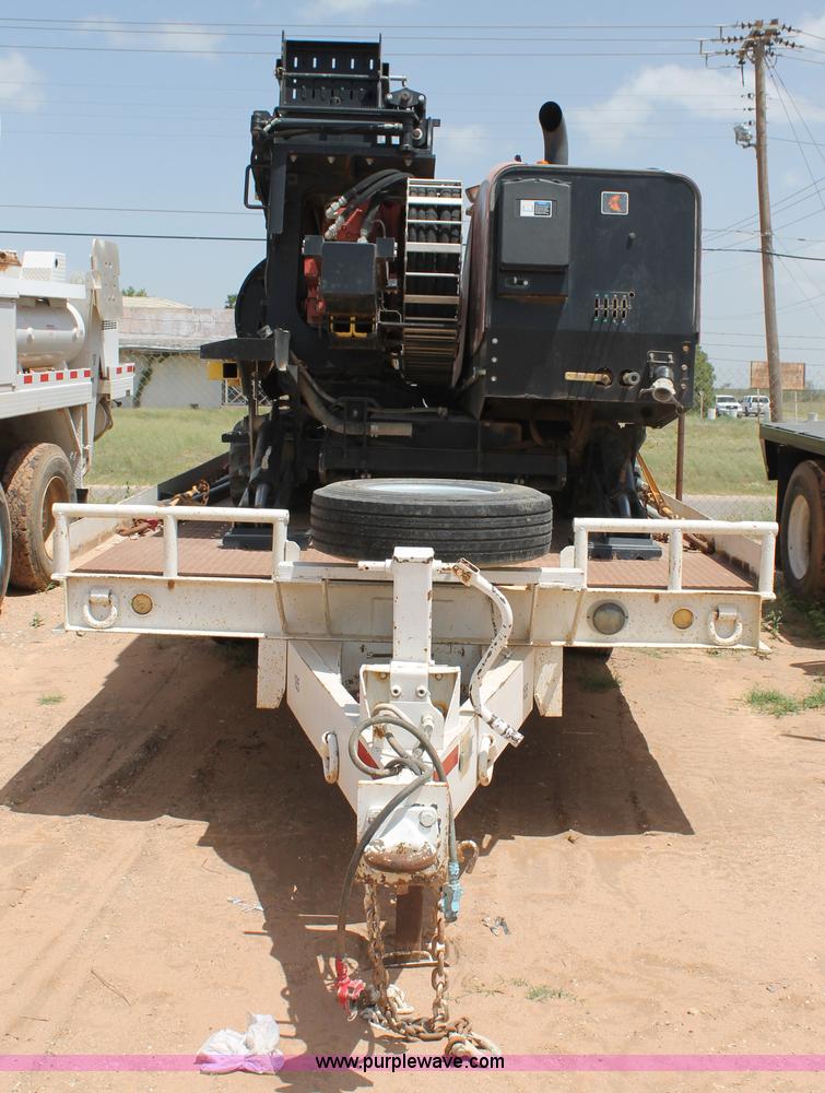 image for item L4263 2012 Ditch Witch JT3020 directional boring machine and equipment trailer