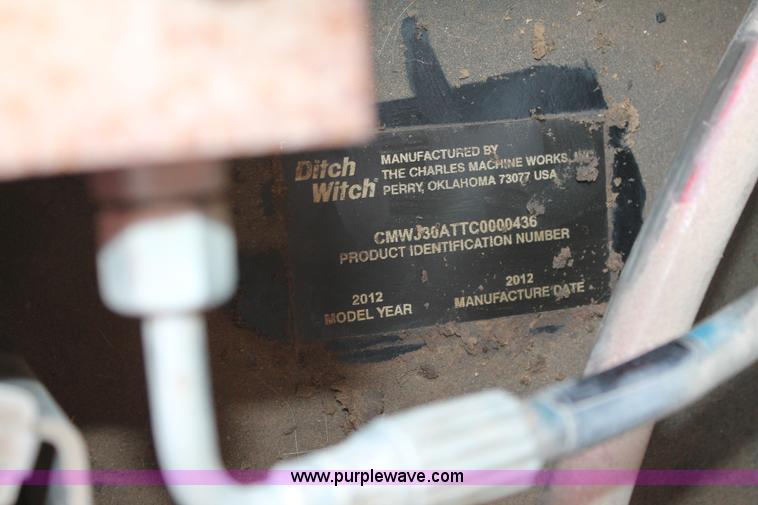 image for item L4263 2012 Ditch Witch JT3020 directional boring machine and equipment trailer