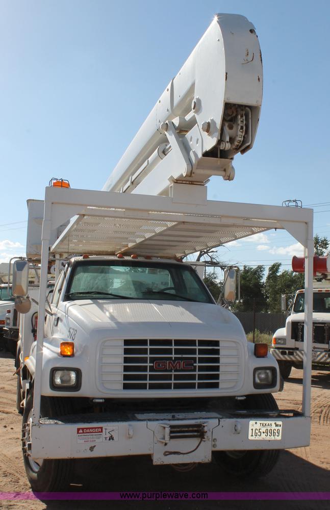 image for item L4270 2000 GMC C7500 bucket truck