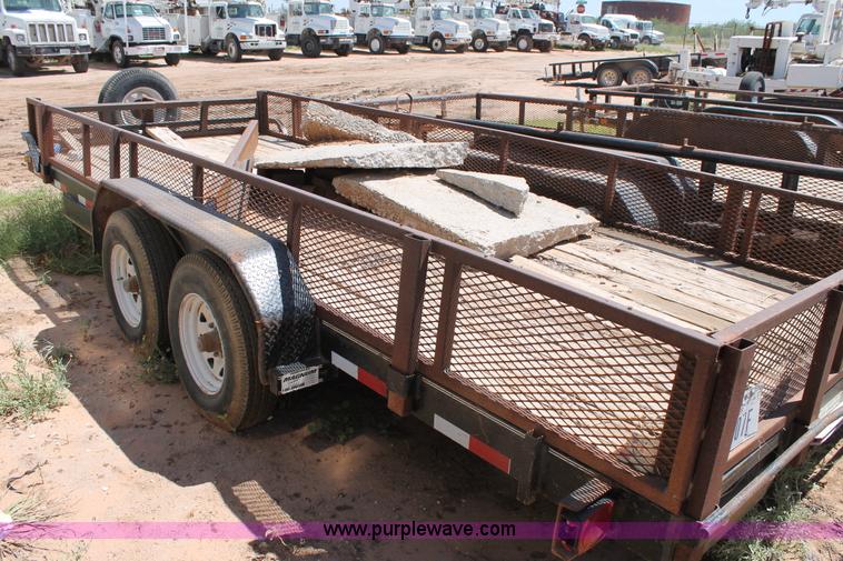 image for item L4276 2007 Big Tex utility trailer