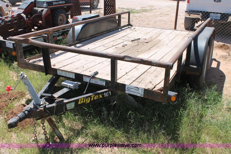 image for item L4278 2012 Big Tex utility trailer