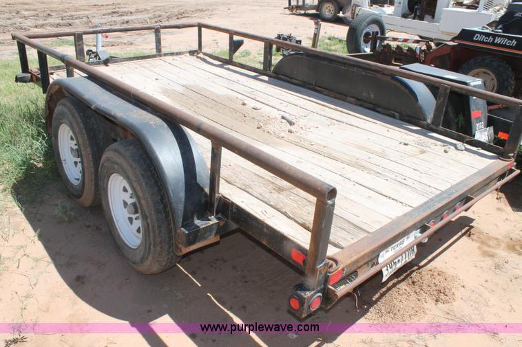 image for item L4278 2012 Big Tex utility trailer