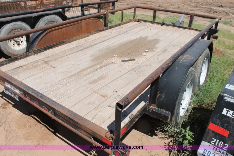 image for item L4278 2012 Big Tex utility trailer