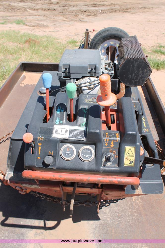 image for item L4279 2004 Ditch Witch 1820HE trencher and trailer
