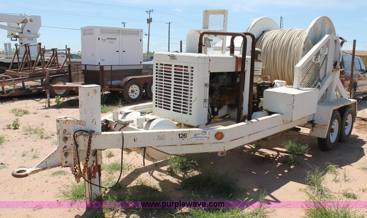 image for item L4280 1975 Brewer Tensioner rope reel trailer