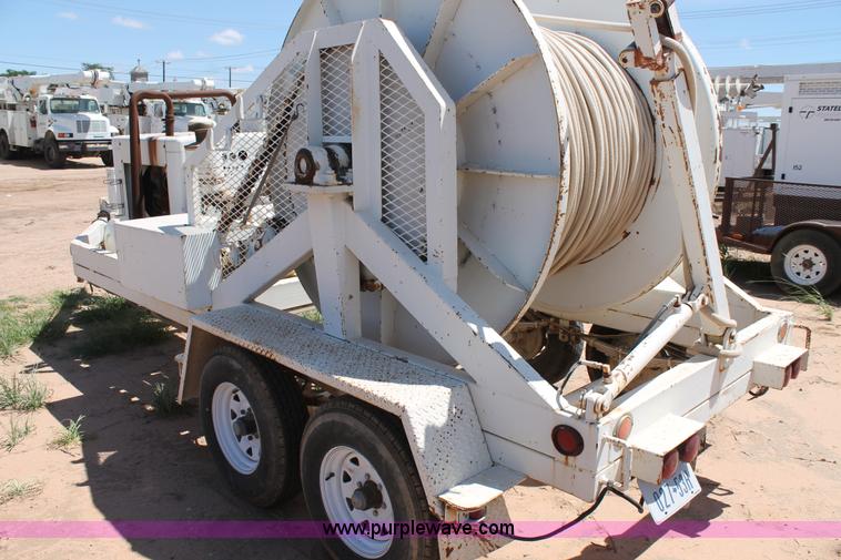 image for item L4280 1975 Brewer Tensioner rope reel trailer