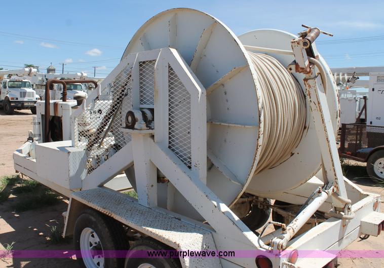 image for item L4280 1975 Brewer Tensioner rope reel trailer