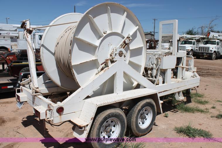 image for item L4280 1975 Brewer Tensioner rope reel trailer