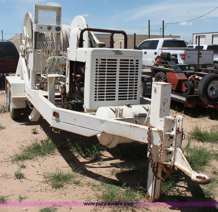 image for item L4280 1975 Brewer Tensioner rope reel trailer