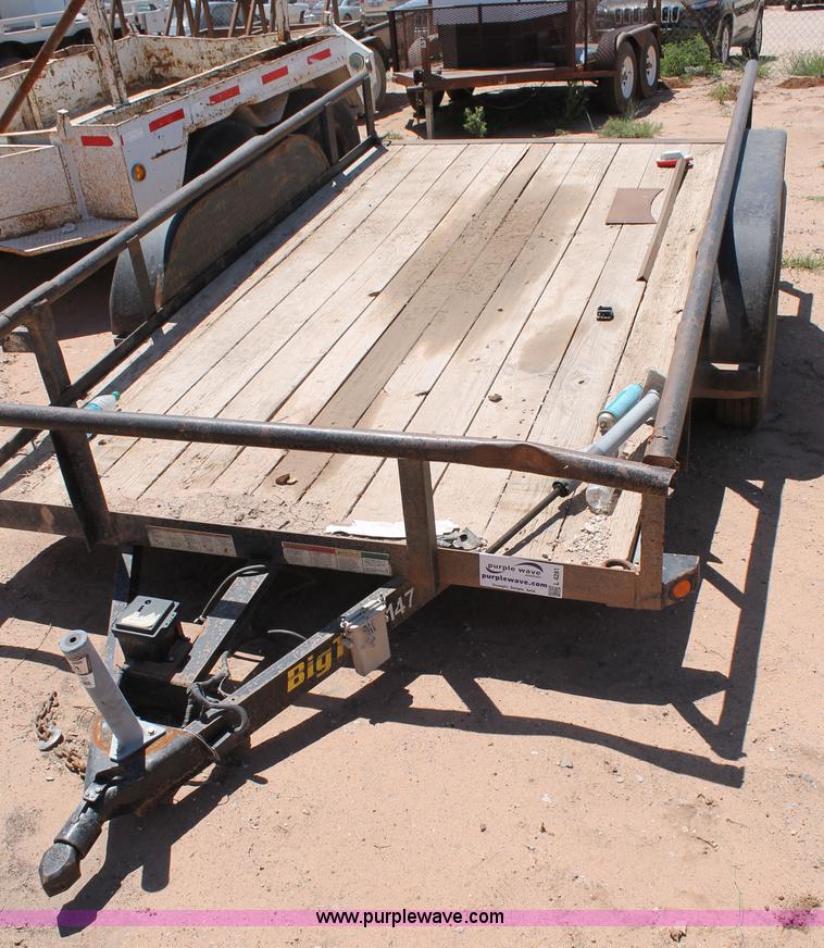 image for item L4281 2011 Big Tex utility trailer