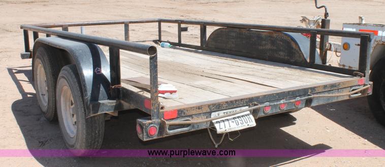 image for item L4281 2011 Big Tex utility trailer