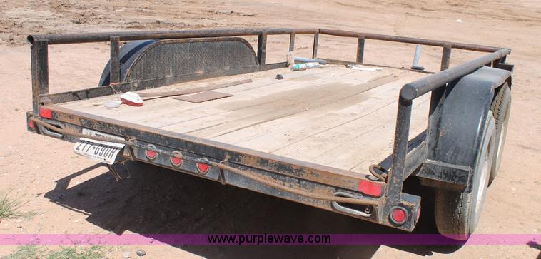image for item L4281 2011 Big Tex utility trailer