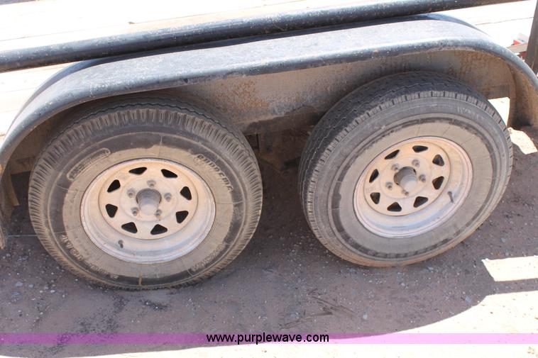 image for item L4281 2011 Big Tex utility trailer