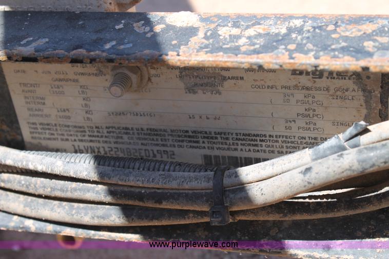 image for item L4281 2011 Big Tex utility trailer