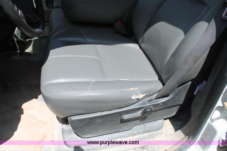 image for item L4299 2012 GMC Sierra 3500HD Crew Cab flatbed utility truck