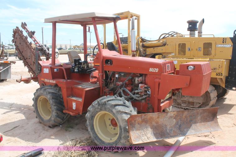 image for item L4302 1997 Ditch Witch 8020JD H710 trencher