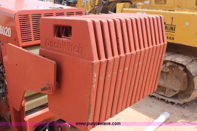 image for item L4302 1997 Ditch Witch 8020JD H710 trencher