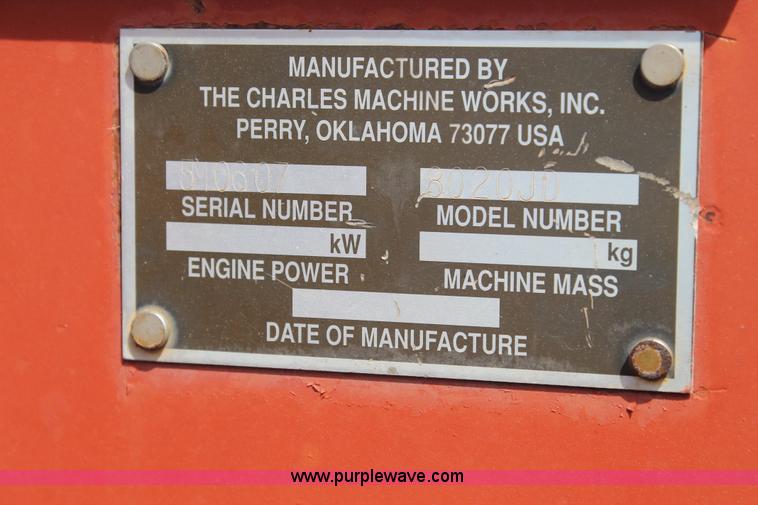 image for item L4302 1997 Ditch Witch 8020JD H710 trencher