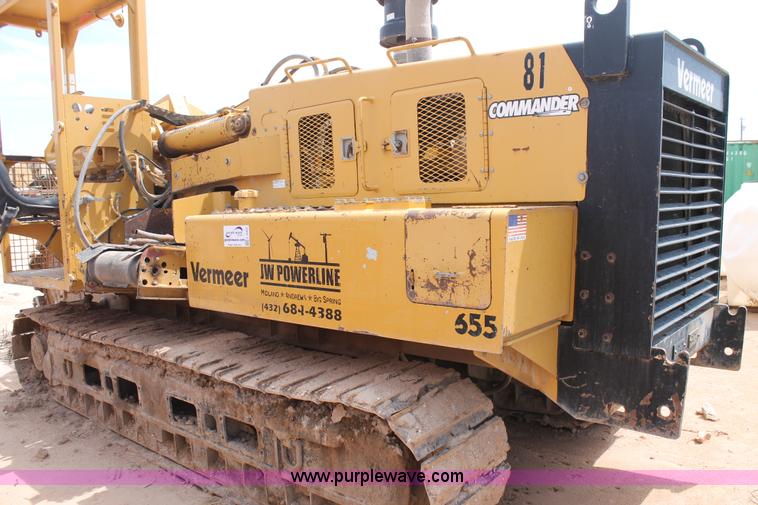 image for item L4303 2000 Vermeer T655TR Commander trencher