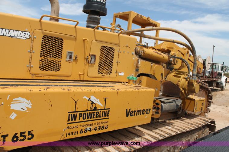 image for item L4303 2000 Vermeer T655TR Commander trencher