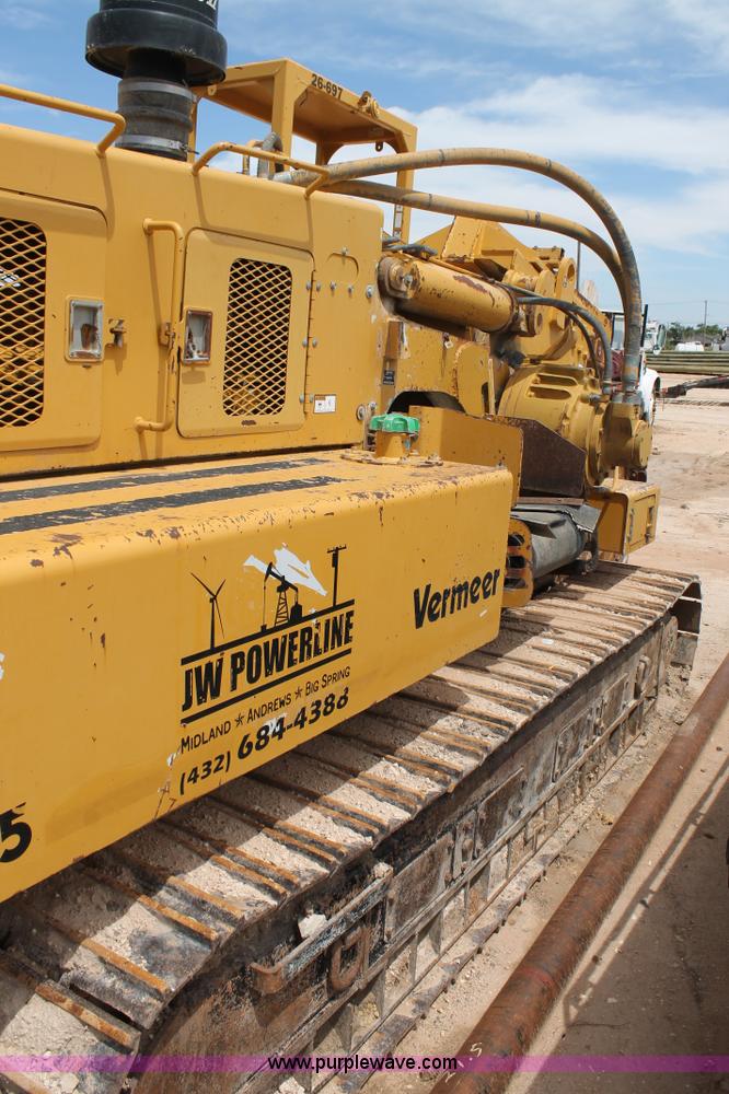 image for item L4303 2000 Vermeer T655TR Commander trencher