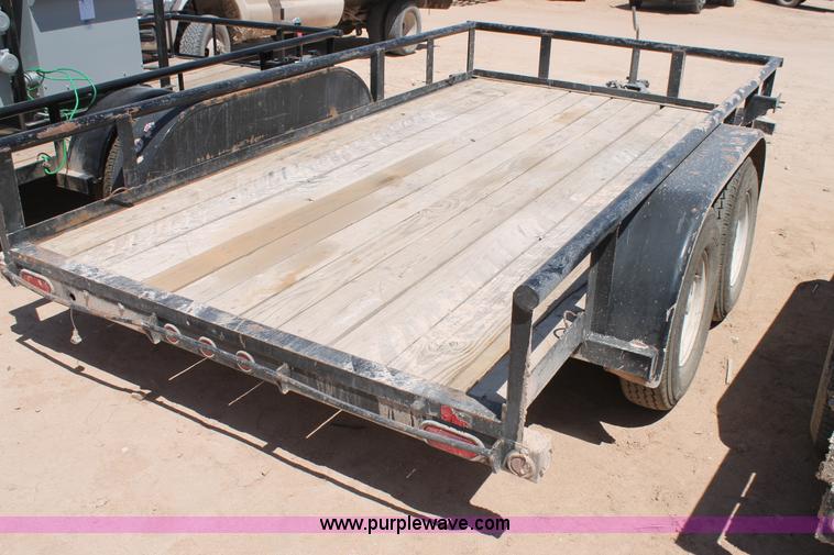 image for item L4336 2014 Big Tex utility trailer