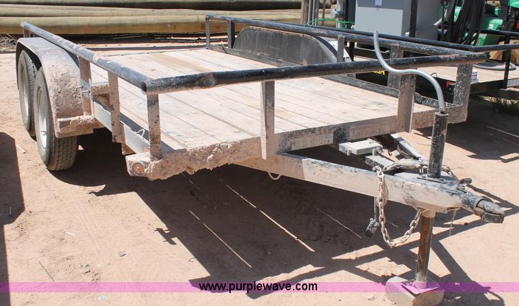 image for item L4336 2014 Big Tex utility trailer