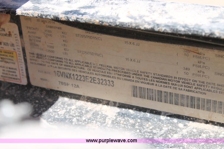 image for item L4336 2014 Big Tex utility trailer