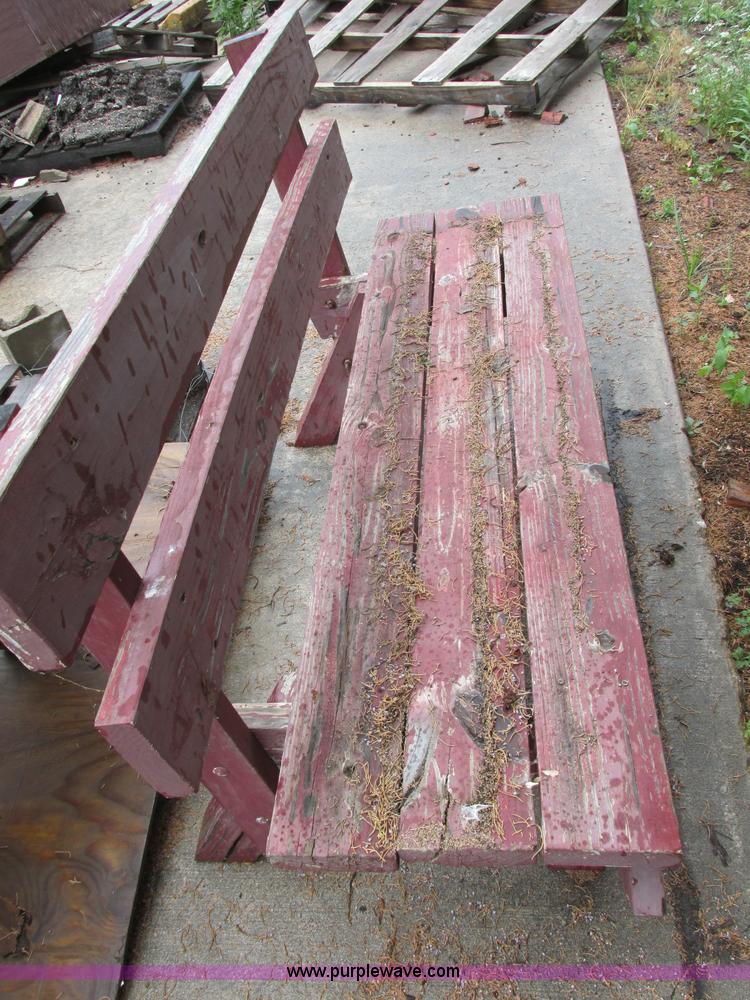 image for item BE9535 (4) park benches