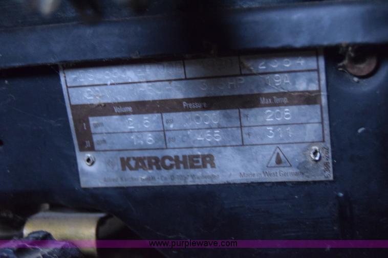 image for item BE9549 Karcher HDS 650 pressure washer