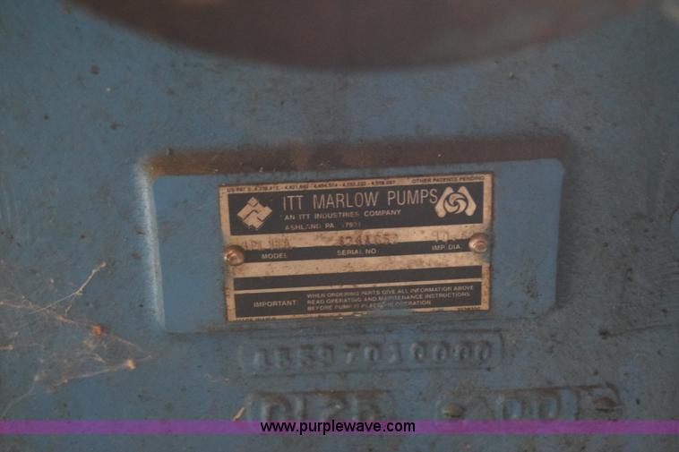 image for item BE9552 Marlow 4PL1EL pump