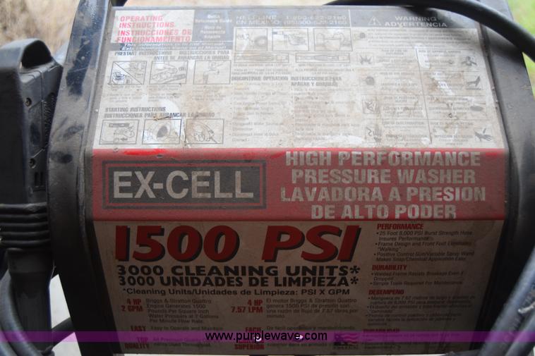 image for item BE9554 (2) pressure washers