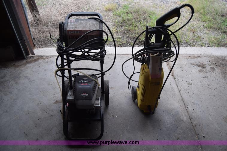 image for item BE9554 (2) pressure washers