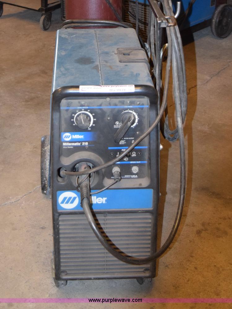image for item BG9939 Miller 210 wire welder