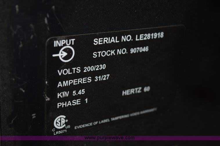 image for item BG9939 Miller 210 wire welder