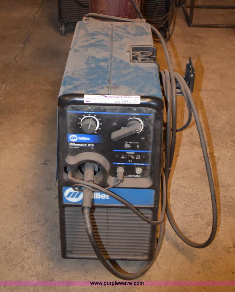 image for item BG9940 Miller 210 wire welder