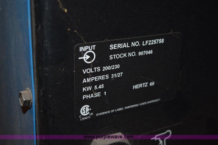 image for item BG9940 Miller 210 wire welder