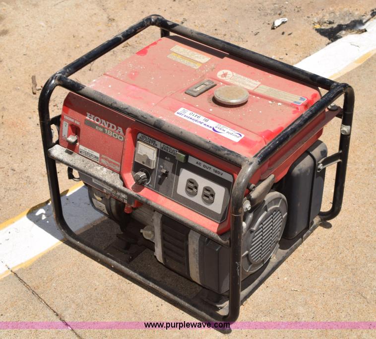 image for item BI9410 Honda EM1800 generator