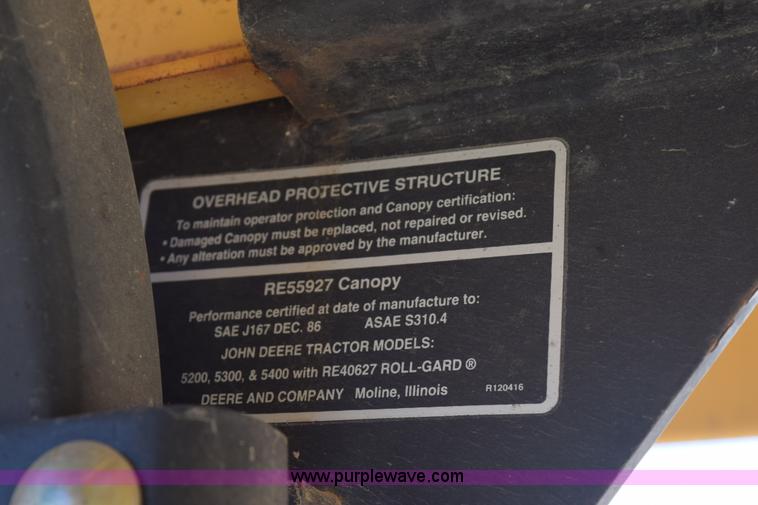 image for item BI9424 John Deere 5200 tractor