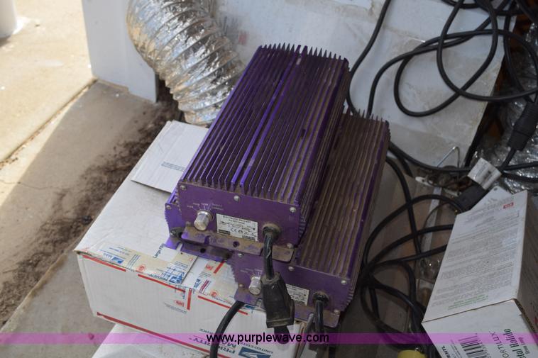 image for item BI9447 Assorted grow lights and equipment